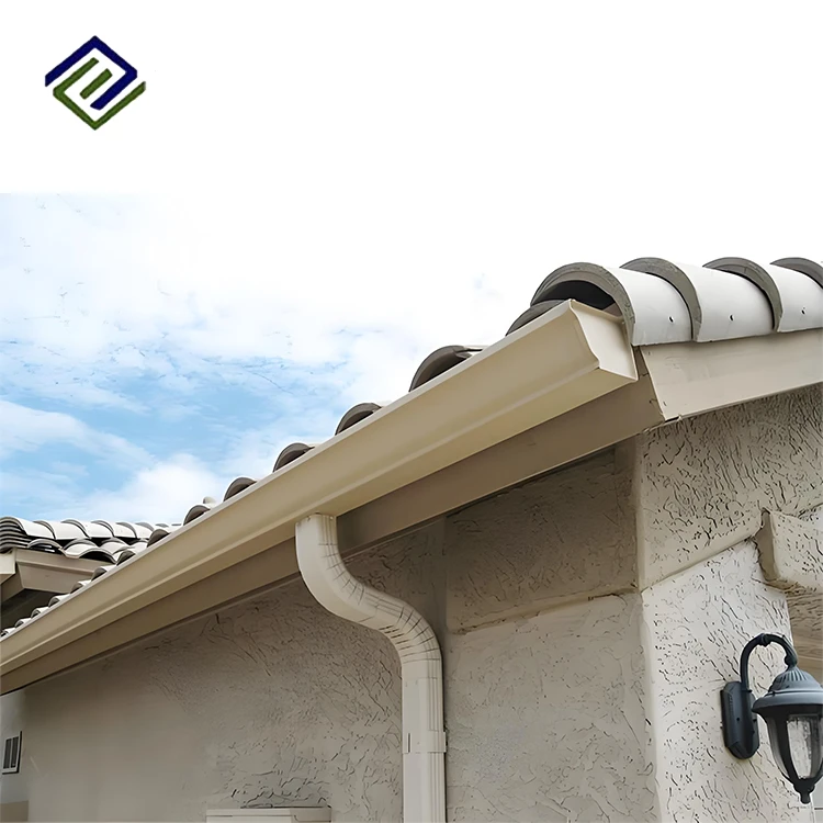 plastic rain gutter